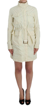P.A.R.O.S.H. Beige Weather Proof Trench Jacket Coat -   -  P.A.R.O.S.H..